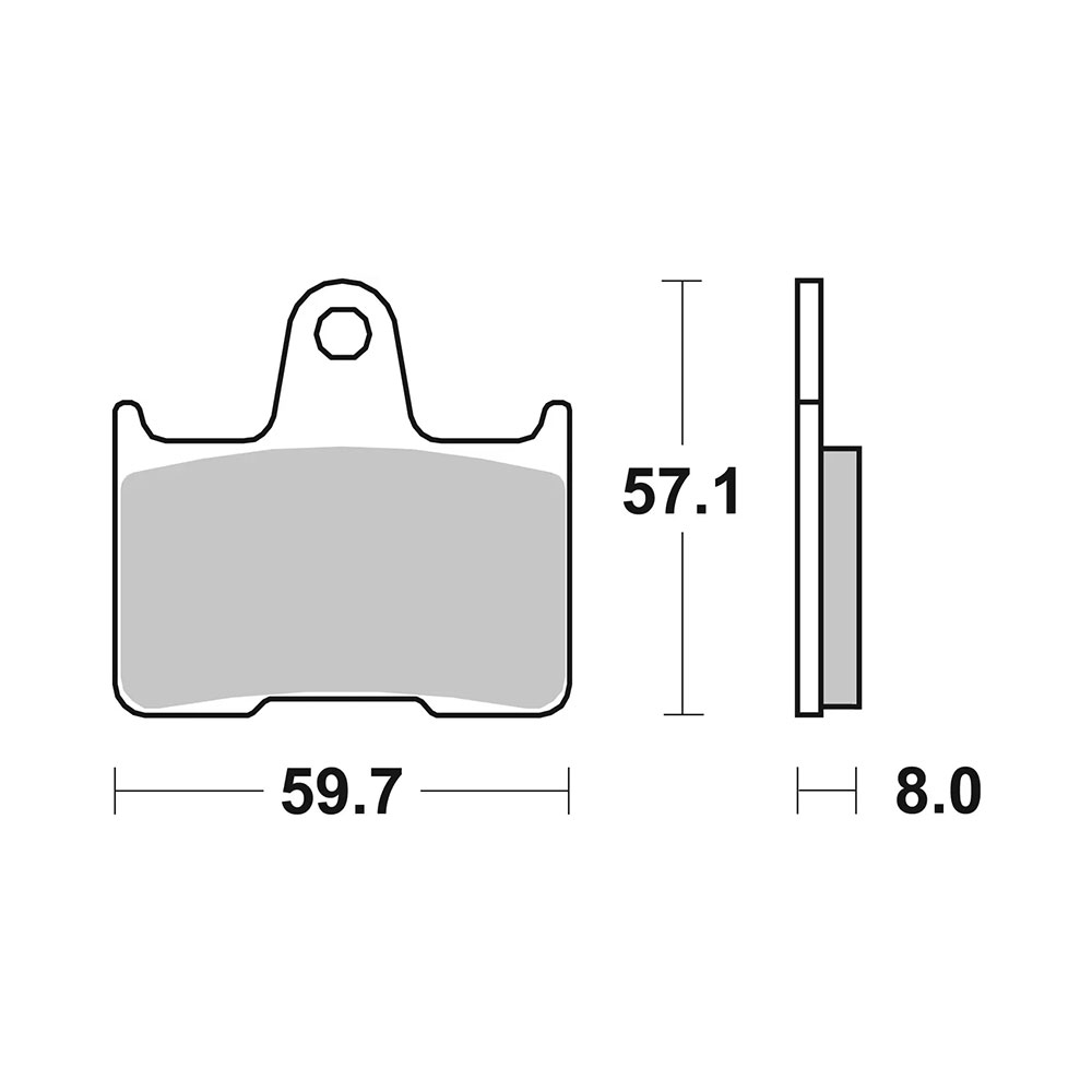 Disk pločice BREMBO 07KA21SP ( SINTER )