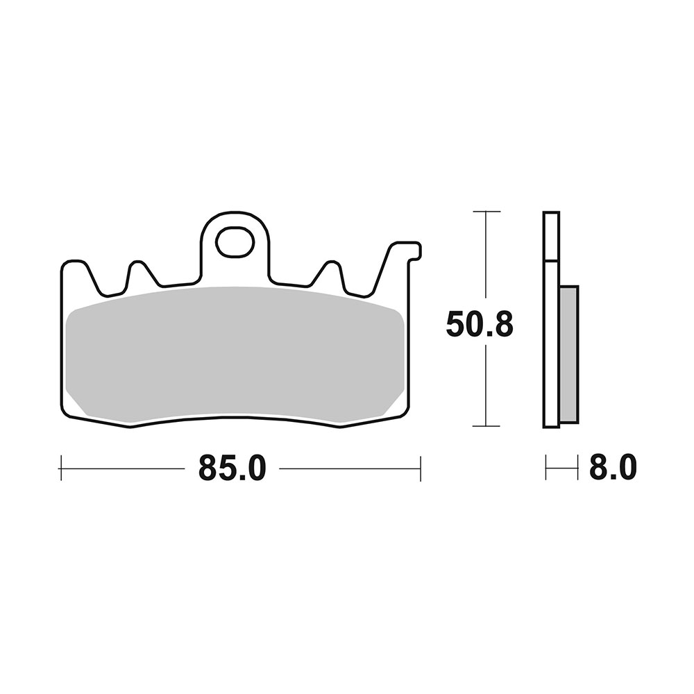 Disk pločice BREMBO 07BB38SA ( SINTER )