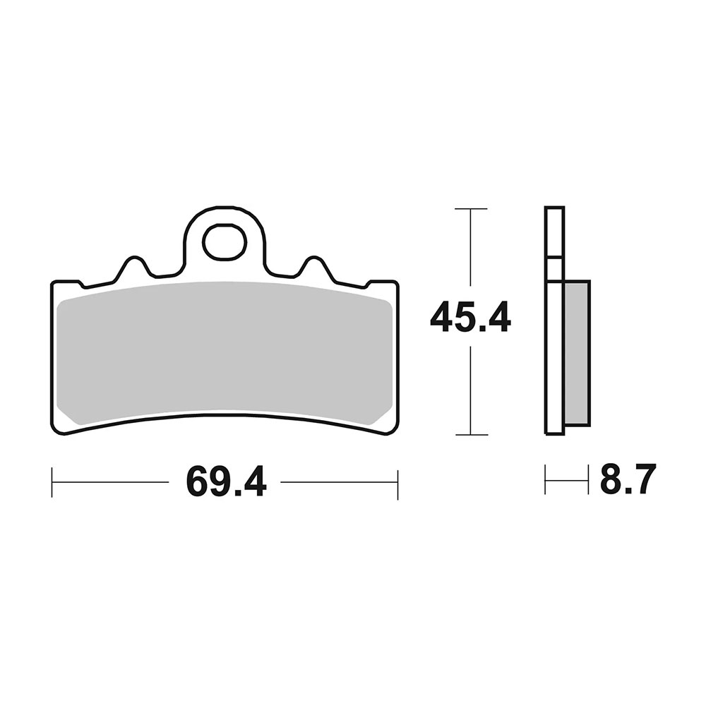 Disk pločice BREMBO 07GR18CC ( CARBON - CERAMIC )