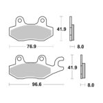 Disk pločice BREMBO 07YA2206 ( CARBON - CERAMIC )