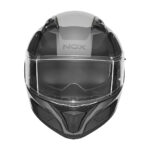Kaciga NOX Full Face sa naočarima N402 MENTOR srebrno crno sjajna XL - Slika 3