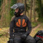 Jakna LS2 X-TERRAIN muška crno narandžasta - Slika 7