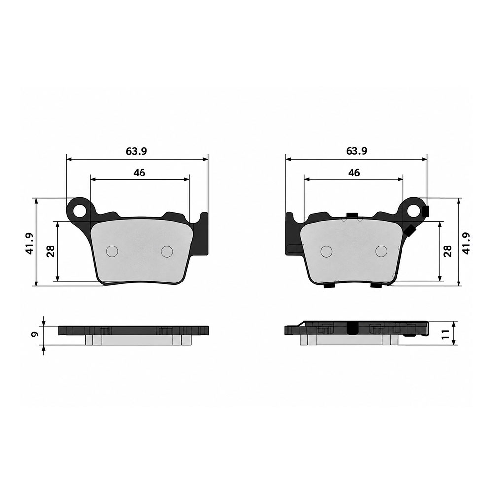 Disk pločice BREMBO 07BB275A ( SINTER )