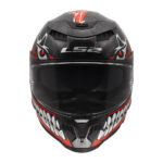 Kaciga LS2 Full Face FF807 DRAGON FC INCUBUS belo crvena M - Slika 6