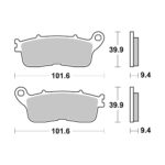 Disk pločice BREMBO 07HO60SP ( SINTER )