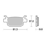 Disk pločice BREMBO 07064XS ( SINTER )