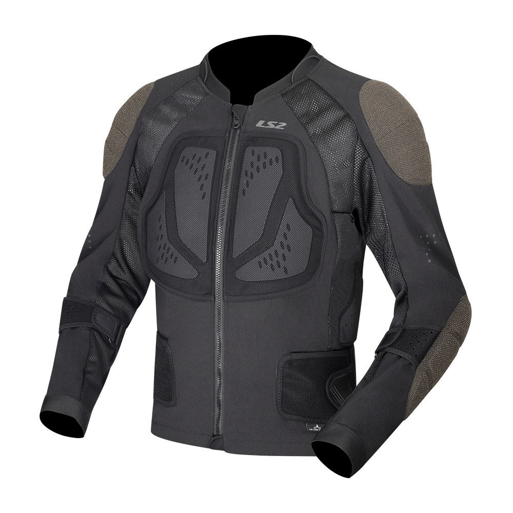 Jakna LS2 X-TERRAIN muška crno siva M