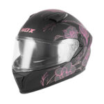 Kaciga NOX Full Face sa naočarima N402 SPRING roza mat