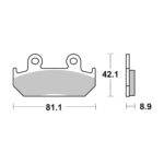 Disk pločice BREMBO 07HO2107 ( CARBON - CERAMIC )