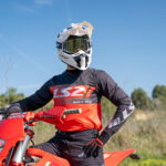 Dres Motocross LS2 GRAVEL crno crveni XXL - Slika 3