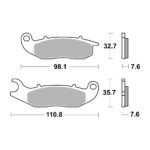 Disk pločice BREMBO 07GR03CC ( CARBON - CERAMIC )